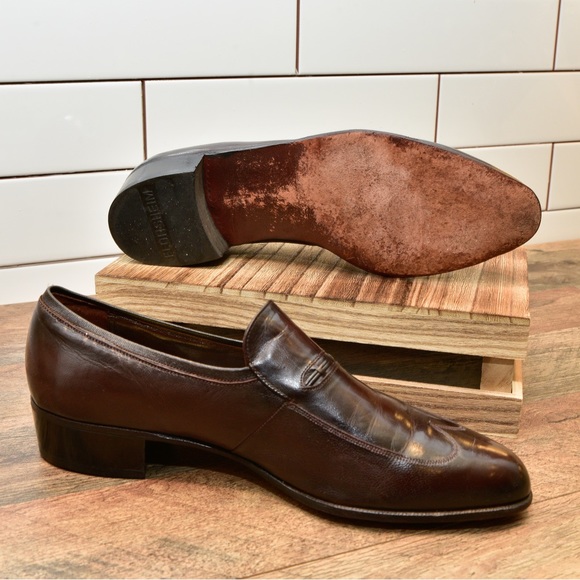 Vintage Florsheim Designer Collection Mahogany 9M main image 8